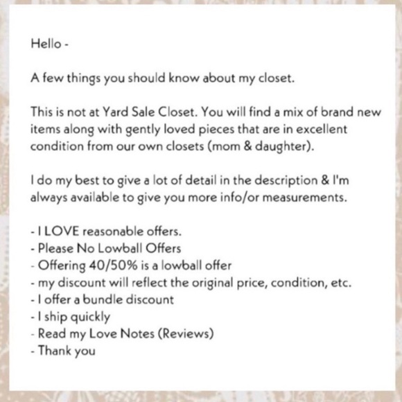 Meet your 5 Star Posh Seller ♥️ - Picture 6 of 6